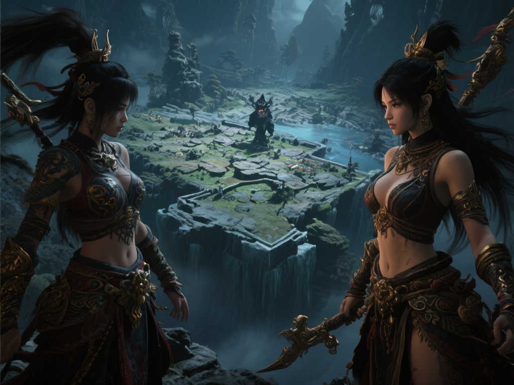 游民星空编辑亲测《黑神话：悟空》影神图：质感惊艳，四妹细节令人惊叹！