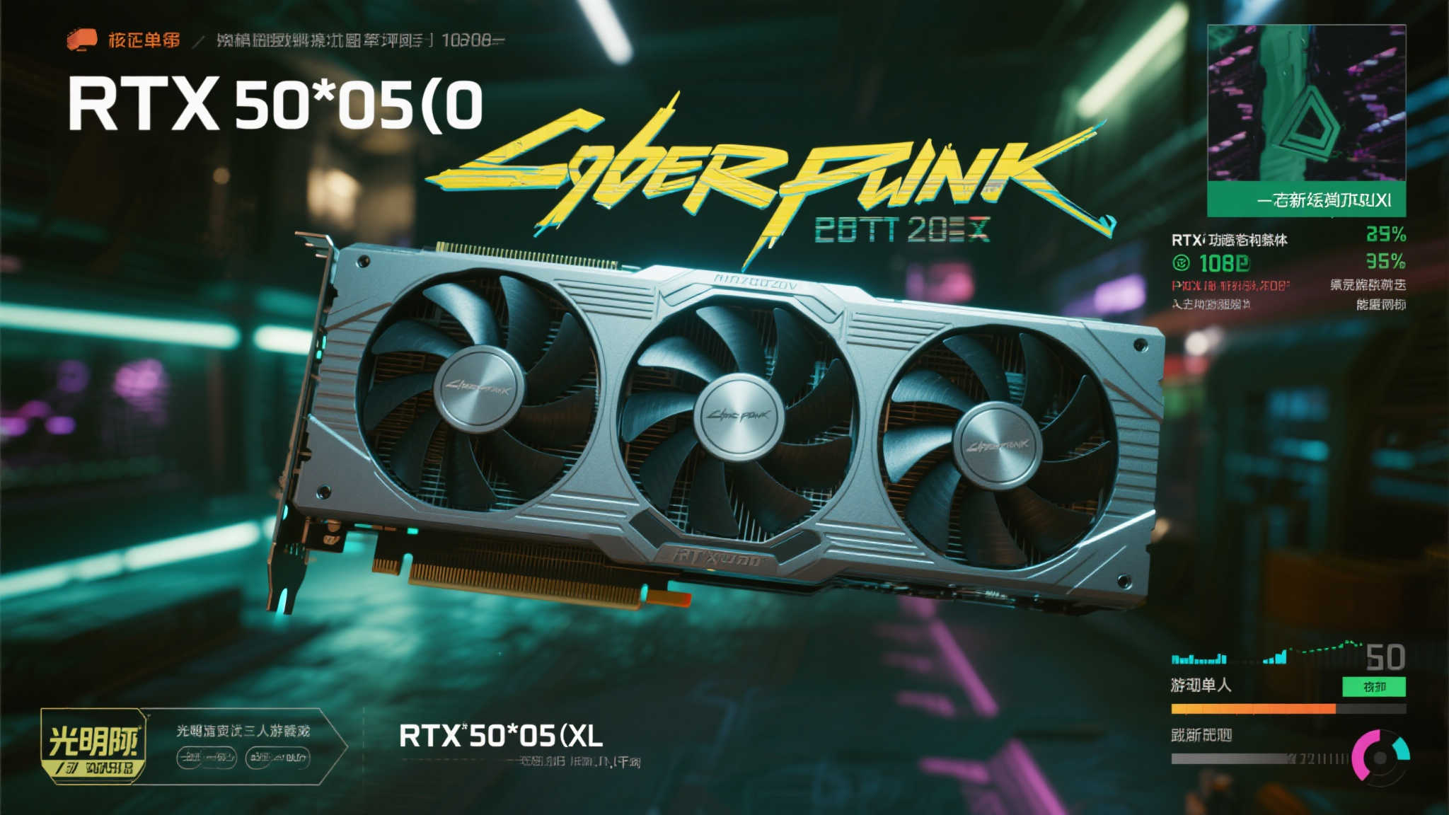 外媒实测RTX 5050：1080P表现逊色于RTX 4060