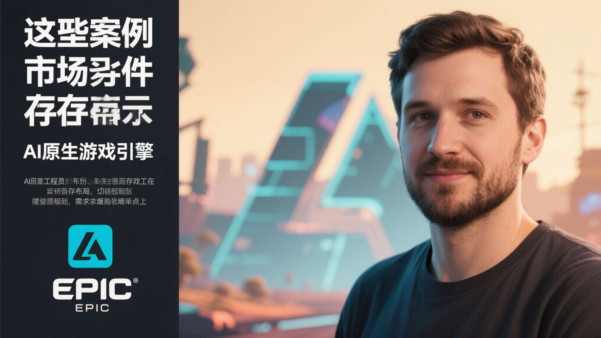 虚幻5引擎视频制造 这些案例表明,市场对"AI原生游戏引擎"的需求是真实存在的,而这位前Epic程序